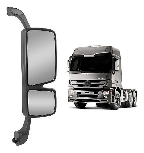 Espelho Retrovisor Mb Actros Até 2015 Desembaçador Direito