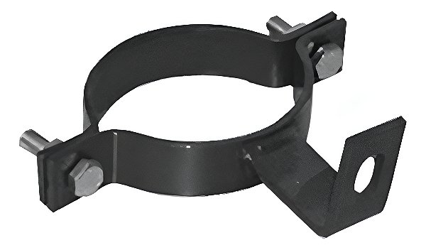 Abraçadeira 4 Polegadas Para Escapamento Com Apoio Do Coxim