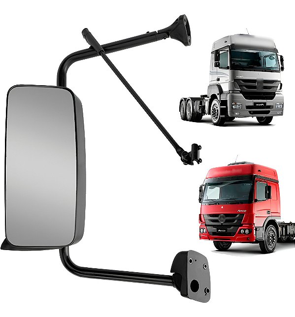 Retrovisor Elétric Mb Axor/atego 2014 A 2021 Desembaçador Le