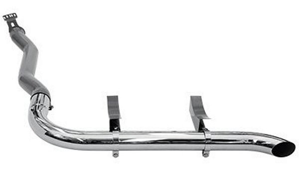 Kit Escapamento Cromado Scania P/g/r 2008 A 2011 159cm Esque