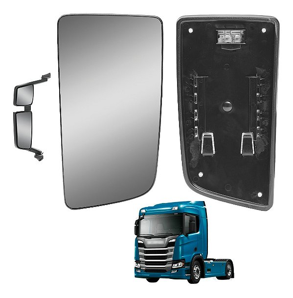 Base Espelho Retrovisor Inferior Scani P/g/r/s Ntg Esquerdo