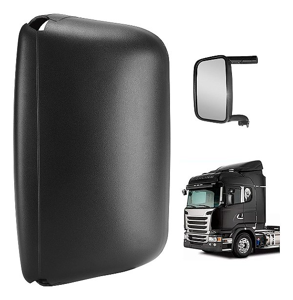 Capa Espelho Retrovisor Scania Serie 4 Até 2018 Esquerdo