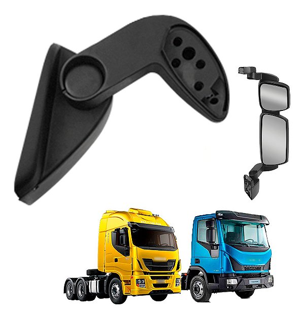 Braço Suporte Retrovisor Inferior Ivec Hi-way / Tector Ld
