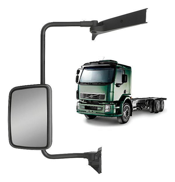 Retrovisor Volvo Vm 2006 Em Diante Desembaçador Elétrico Le