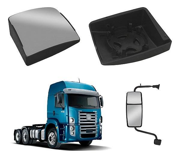 Base Retrovisor Vw Constellation 2012/2021 Convexo Le Euro 5