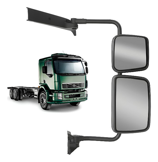 Espelho Retrovisor Volvo Vm 2006 Em Diante Com Desembaça Ld