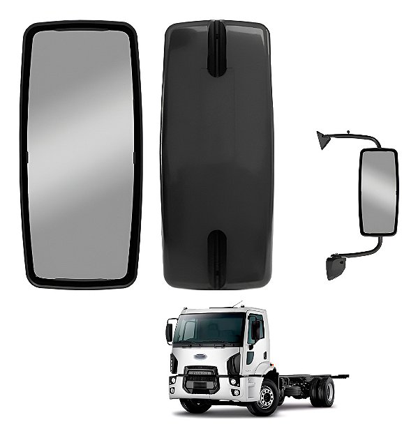 Espelho Retrovisor Ford Cargo Euro 3 2012 Plano Direito/esq