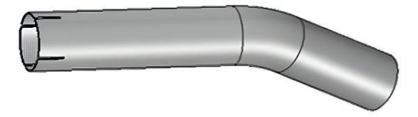 Tubo Cano Escapamento Vw 6.90 6.90s 6.80 6.90p 7.90 P/s Mwm