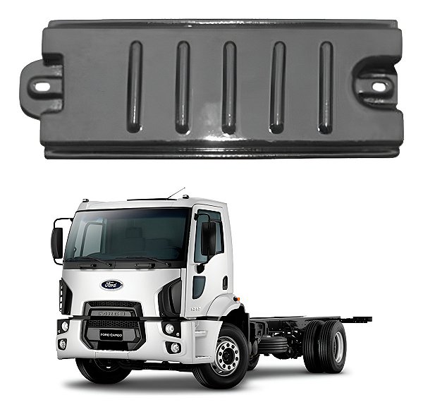 Tampa Caixa De Bateria Ford Cargo 2422 - Truck - Modelo Novo