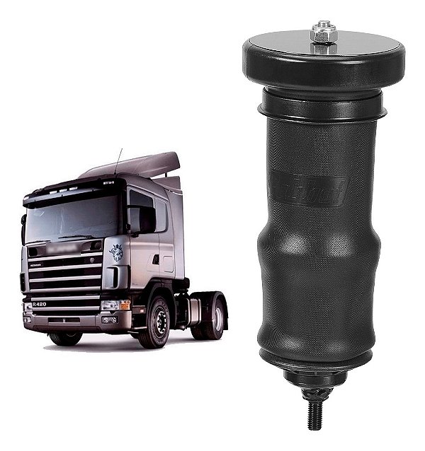 Amortecedor Mola Pneum Cabine Scani S4 R Até 2003 Traseira