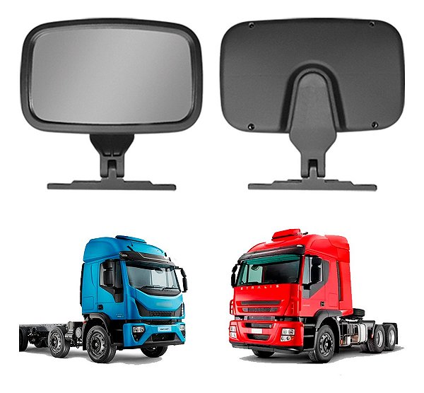 Espelho Auxiliar Rampa Convexo Iveco Stralis Cursor Tector