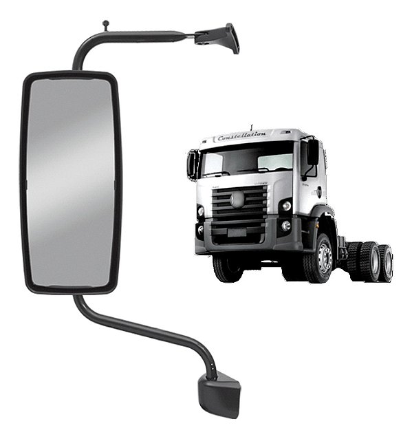 Espelho Retrovisor Vw Constellation 13.180 A 31.320 Plano