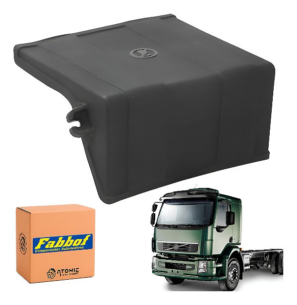 Capa Tampa Caixa De Bateria Volvo Vm Até 2011 Euro3 Plástico