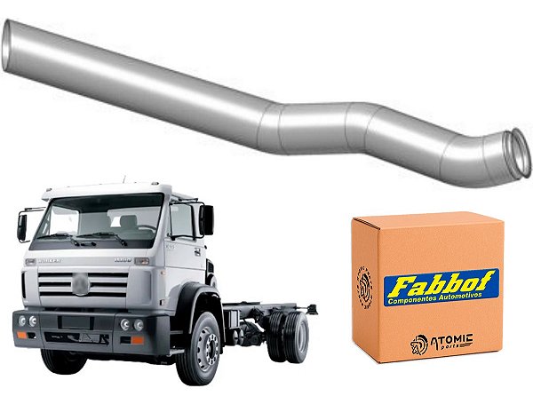 Tubo Silencioso Vw Worker 17180/17220/24220 2006 Em Diante