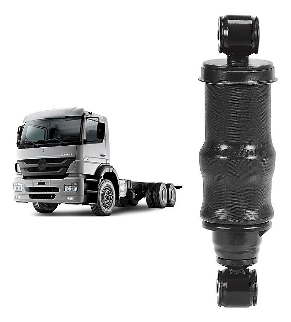 Amortecedor Mola Pneumática Cabi Mercedes Benz Axor Traseiro