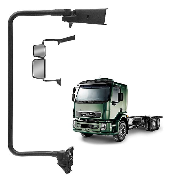 Braço Suporte Retrovisor Volvo Vm 2006 Em Diant Com Aux Le