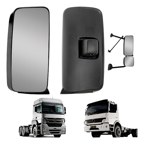Espelho Retrovisor Elétrico Mb Axor/atego 2007 A 2013 Des Ld
