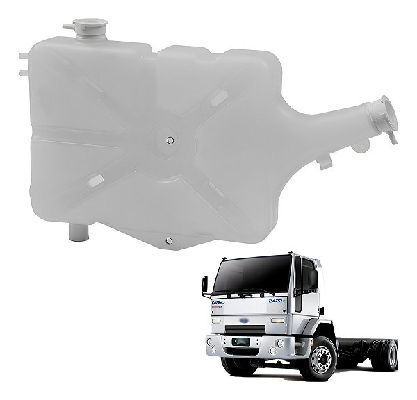 Reservatório De Agua Expansão Radiador Ford Cargo Até 2001