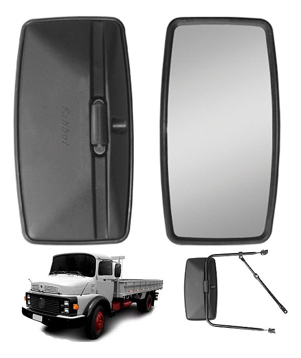 Espelho Retrovisor Mb 1113 / 1114 Caminhão 16mm Convexo