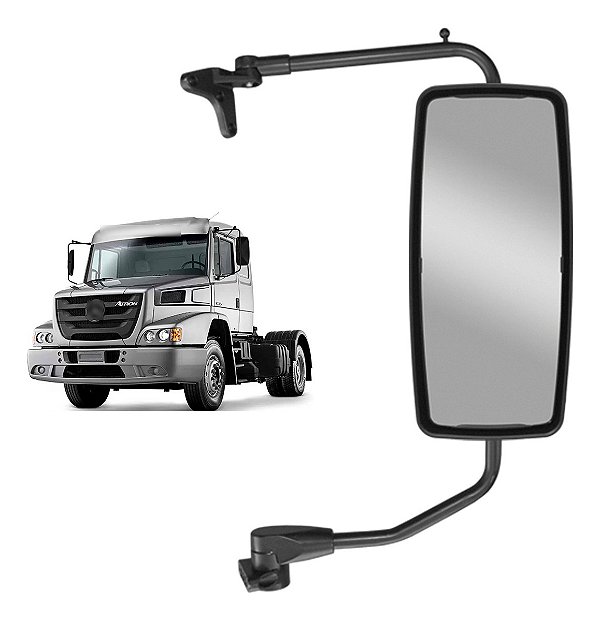 Espelho Retrovisor Mb 1634 1938 2638 Ls Convexo