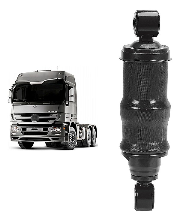 Amortecedor Mola Pneumática Cabi Mercedes B Actros Dianteiro