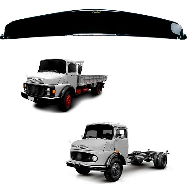 Defletor Capo Acrilico Mercedes Benz 1113 / 1114