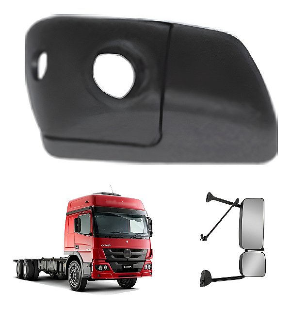Suporte Inferior Retrovisor Mb Axor / Atego 2014 A 2021 Ld
