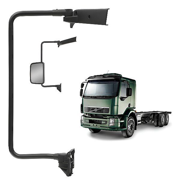 Braço Espelho Retrovisor Volvo Vm 2006 Em Diante Esquerdo