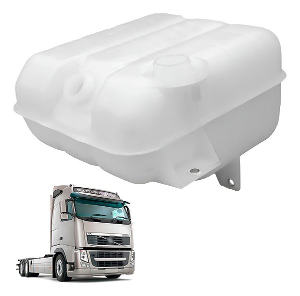 Reservatorio Agua Radiador Volvo Fh / Fm Até 2014 Sem Tampa