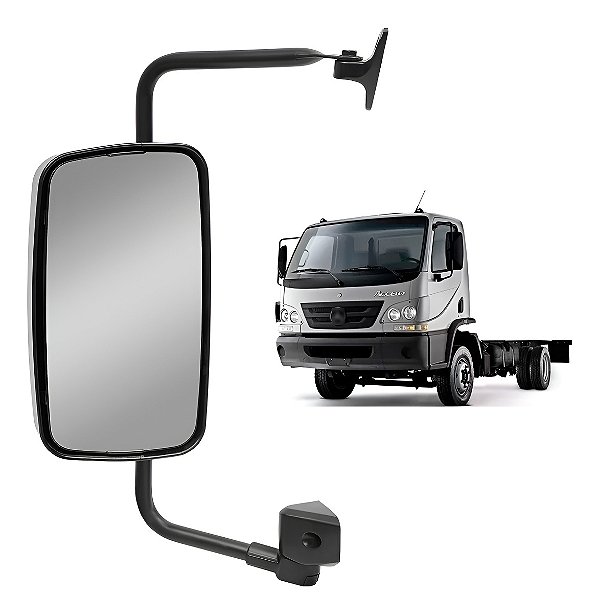 Espelho Retrovisor Mb Accelo Até 2019 C/ Desemb Elétrico Esq