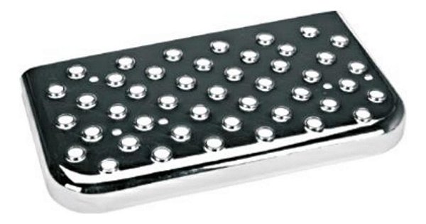Par Estribo Degrau Lateral Mercedes Benz 1113/1214 Zincado