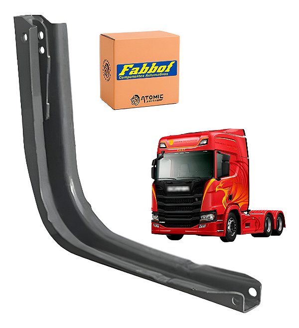 Suporte Tanque Combust Alumínio Scania Série 4 Evolução Tras