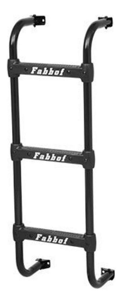 Escada 3 Deg Estribo Cabine Ford Cargo Até 2011 1160mm Preta