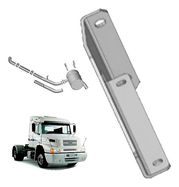 Suporte Silencioso Esquerdo Mb 1634 1938 2638 Bicudo Euro 3