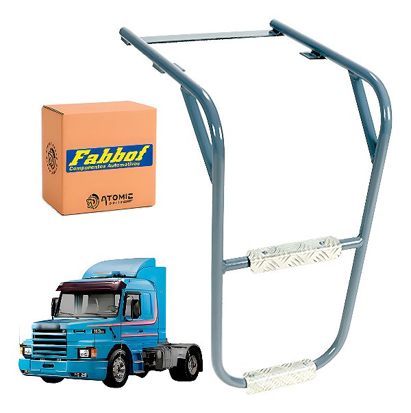 Escada Estribo Plataforma Scania T/r 113/143 - Pintado