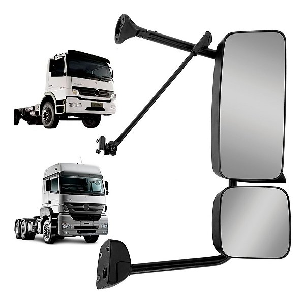 Retrovisor Mb Axor/atego 2007 A 2013 Desembaçador Elétrico