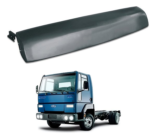 Tapa Sol Plastico Ford Cargo Cabine Baixa S/furar Cabine