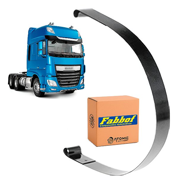 Cinta Daf Xf Tanque Combustível Redondo - Pintada
