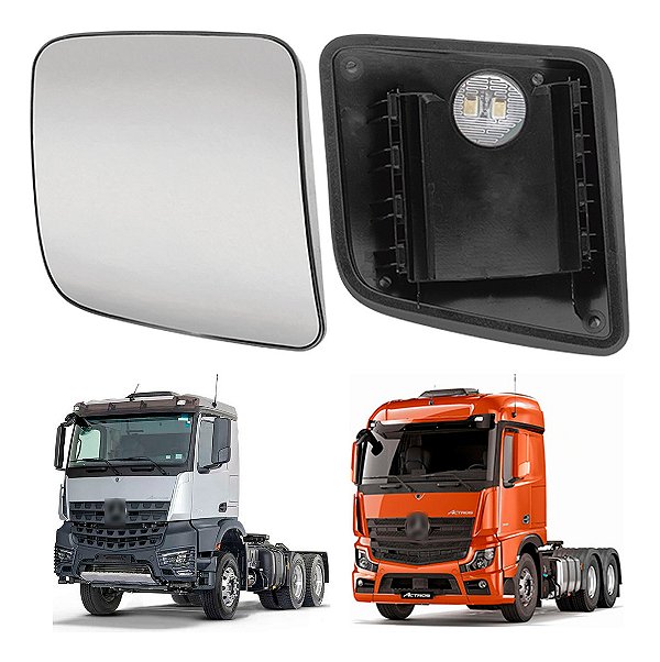 Lente Retrovisor Menor Mb New Actros/arocs 2021/2025 Esquerd