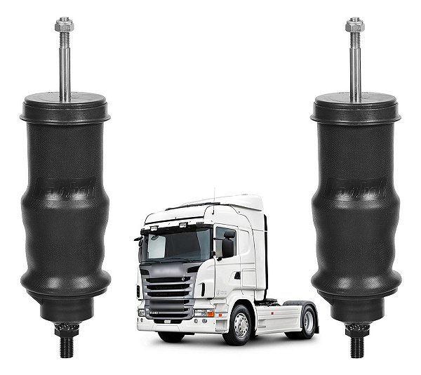 Par Amortecedor  Cabine Scani S4 T98 P94 Até 2003 Traseira