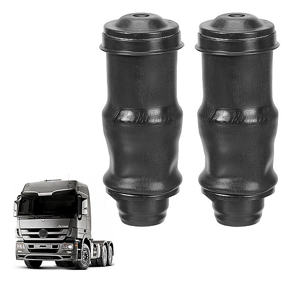 Par Bosla Mola Pneum Cabine Mercedes Benz Actros Dianteiro
