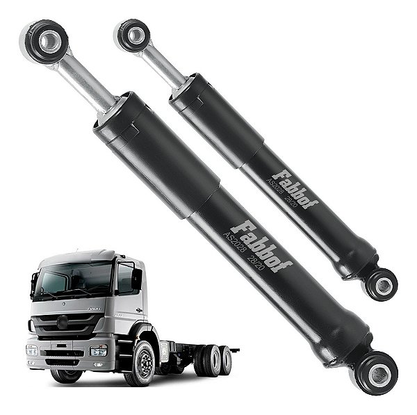 Par Amortecedor Cabine Transversal Mercedes Benz Axor/actros