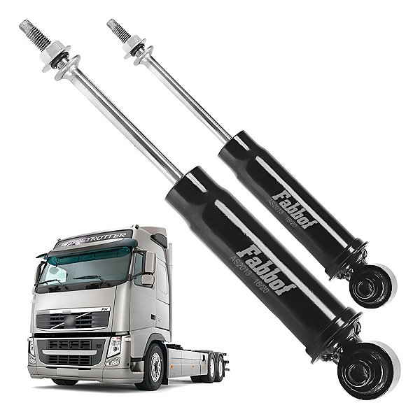 Par Amortecedor Volvo Fh Suspensao Cabine  2004 A 2014 Diant