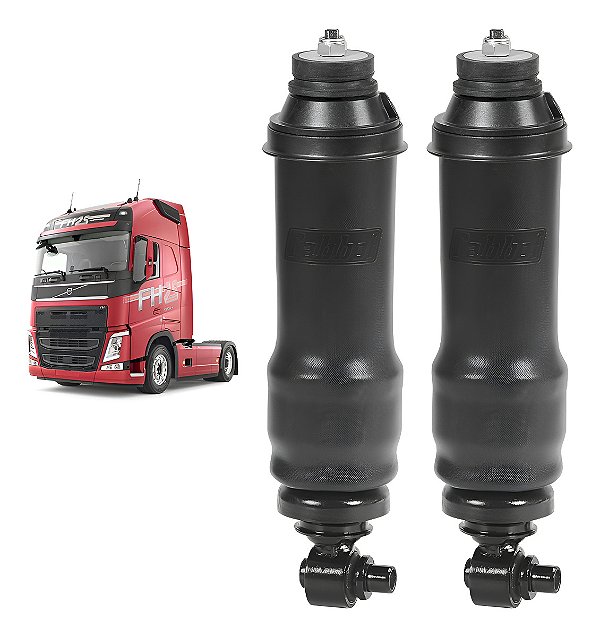 Par Amortecedor Mola Pneumática Cab Volvo Fh 2015 Em Diante