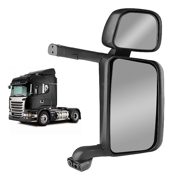 Retrovisor Elétrico Scania 114/124 P/g/r 1998 Até 2018 Ld