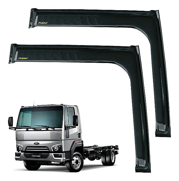 Par Calha De Porta Ford Cargo 816 1119 2012 A 2019 Acrilico