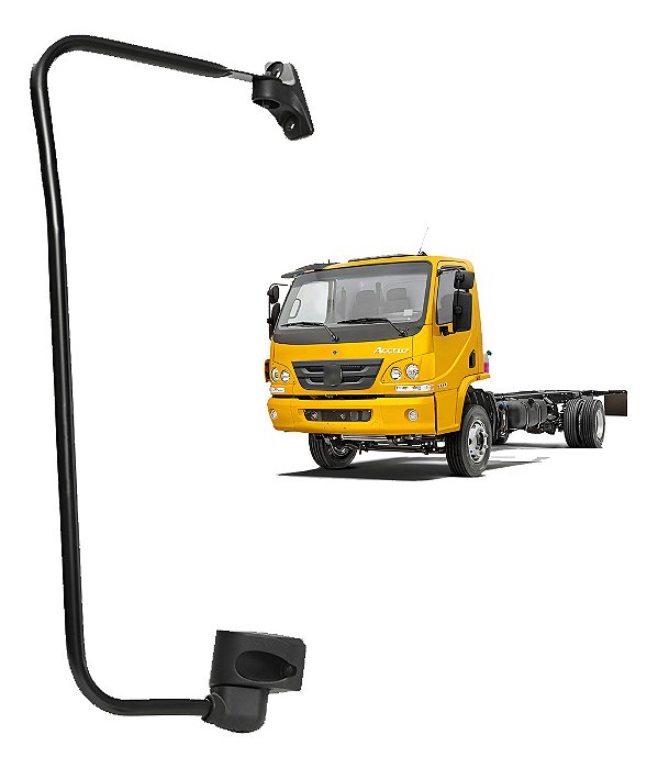 Braço Suporte Espelho Retrovisor Mb Accelo 2023 2024 Esquerd