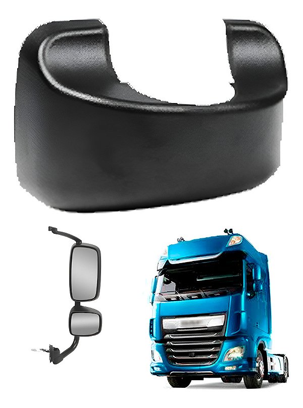 Capa Acabament Retrovisor Inferior Daf Cf/xf 105 Até 2019 Le