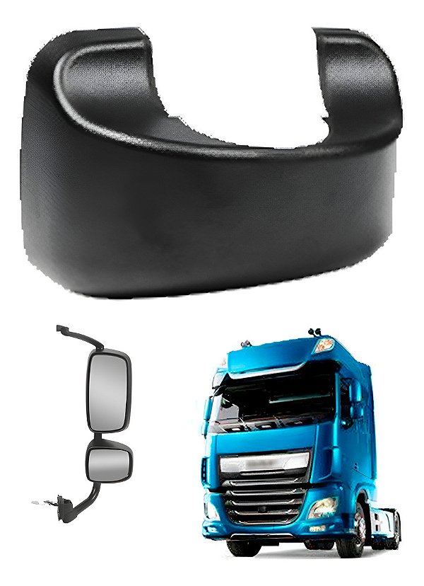 Capa Acabament Retrovisor Inferior Daf Cf/xf 105 Até 2019 Ld