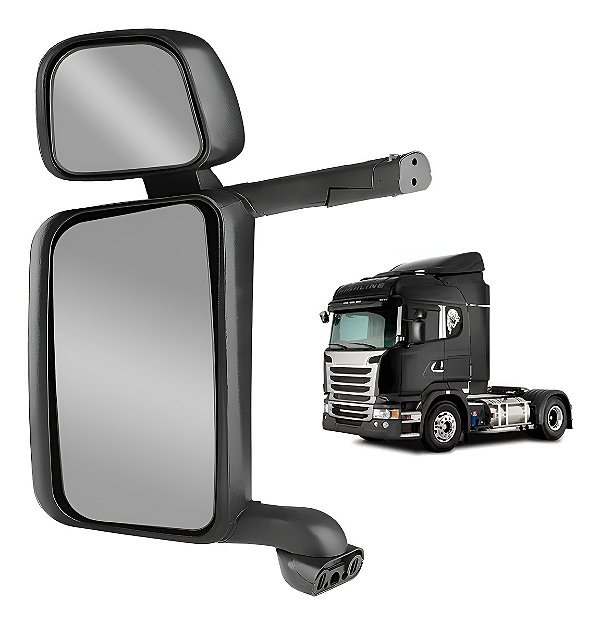 Retrovisor Elétrico Scani 114/124 P/g/r 1998 Até 2018 Le